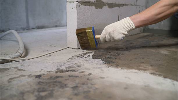 SJ Waterproofing Pros Waterproofing coverage map for Hillsboro, IL and surrounding area